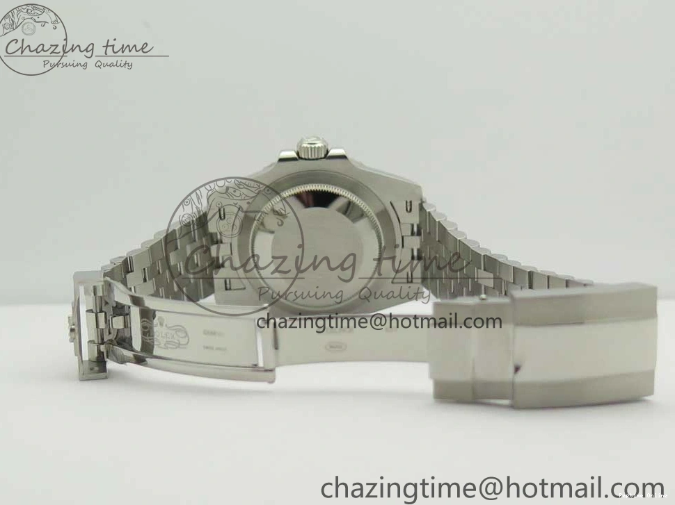 0201 UrbanChic GMT-Master II 126710 BLRO BPF Black Green Ceramic Bezel SS Black Dial on SS Jubilee Bracelet A 3347